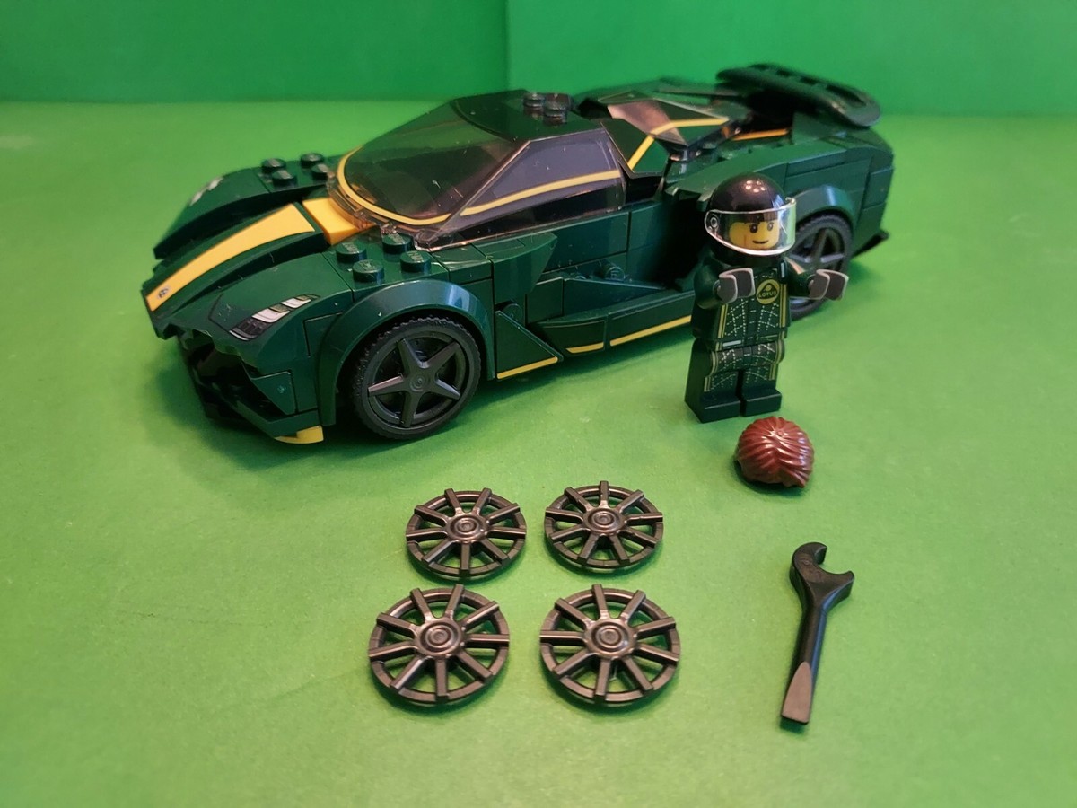 LEGO #76907 SPEED CHAMPIONS LOTUS EVIJA- COMES TO YOU BUILT- READY TO  DISPLAY