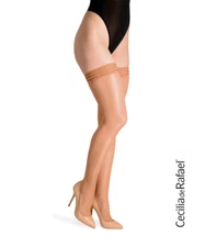Cecilia de Rafael Sevilla Thigh Highs 15 Den Classic Stockings Hold Ups