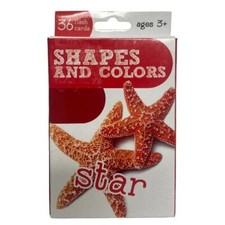 Shapes and Colors Learning Flash Cards age 3  by Bendon