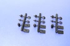 3 PCS ROUNDHOUSE HO PARTS SMALL DETAIL PARTS BRAKE WHEEL UNDER TRIM