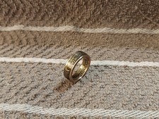Montana Handcrafted Washington Quarters coin ring, size 7 2007