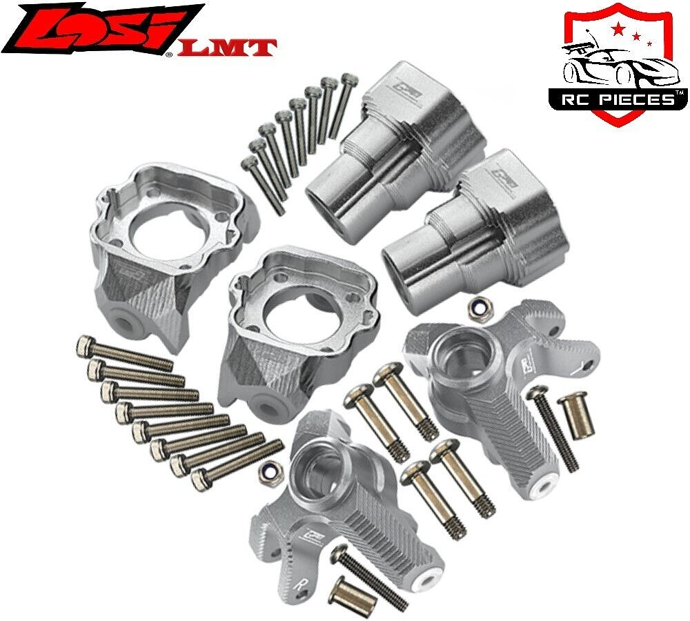 リルファ LSR フルレートデッキパーツ Losi Lmt Losi LOS254055 Front Spindle Set (L/R): Super Rock Rey