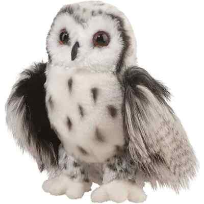 Crescent Silver Owl 9 Inch