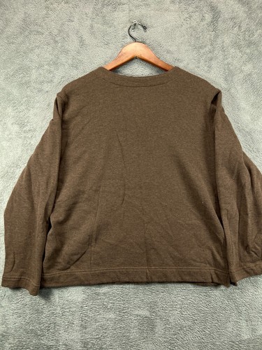 Laura Scott Jackets Womens Large Brown Sherpa Lined Jackets Pearl Snaps Western - Picture 5 of 6