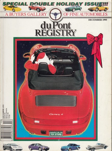 DuPont Registry December 1995 – Porsche Carrera 4, Santa's Toy Shop - Picture 1 of 3