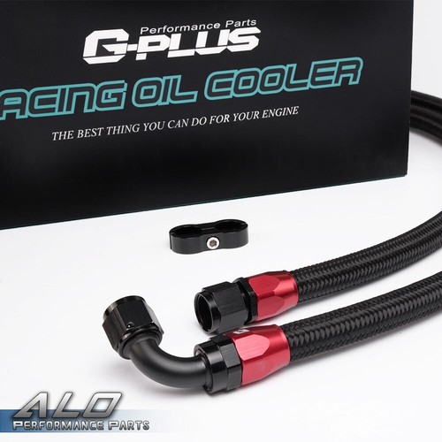 15 Row Fit For Universal Aluminum Engine Transmission AN-10AN Oil Cooler Black - Picture 7 of 7