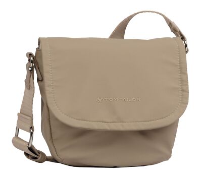 TOM TAILOR Sansa Flap Bag no Zip S Umhängetasche Tasche Taupe taupe Neu