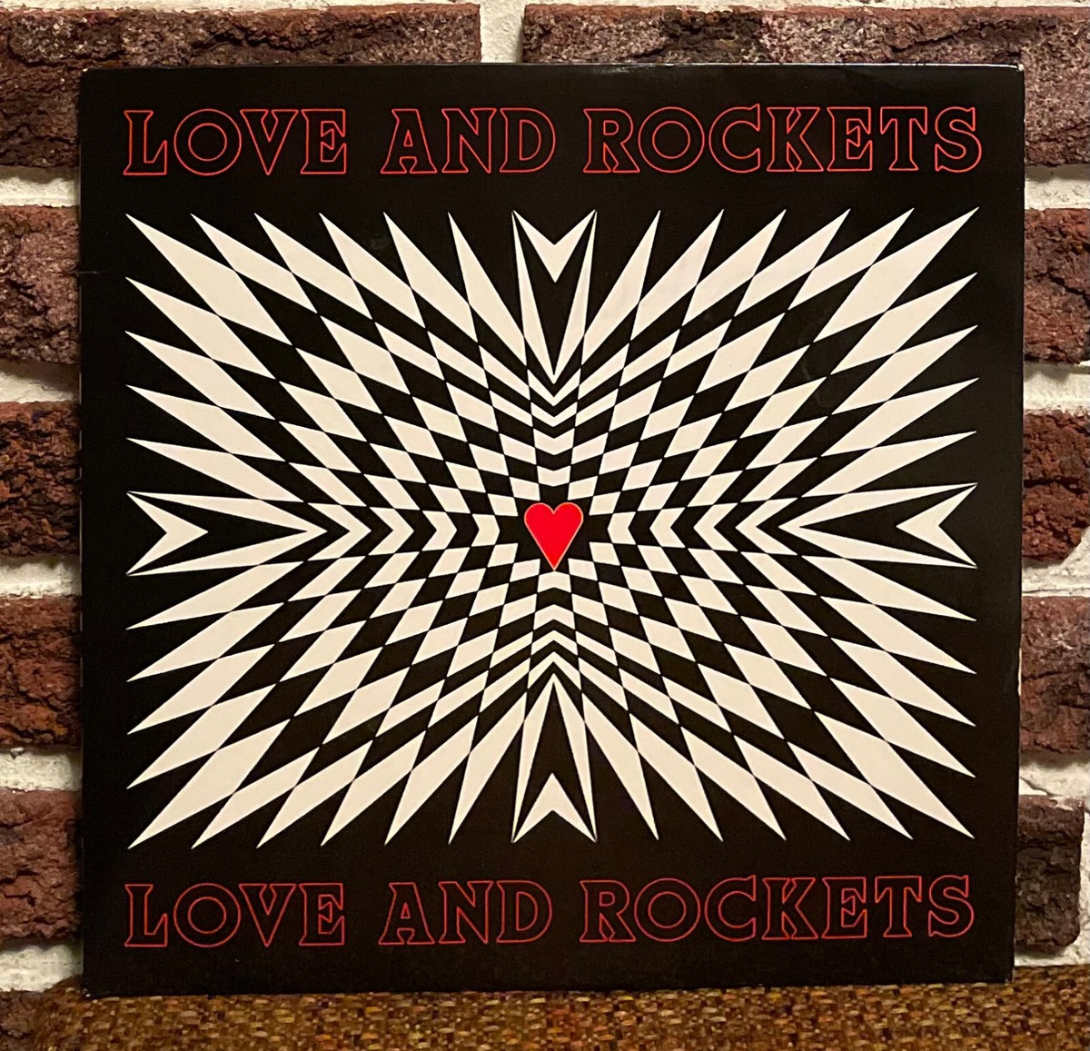 LOVE&ROCKETS シングル vinylレコード Vtg 1989 LOVE AND ROCKETS Album S/T Record 1ST PRESSING Lp