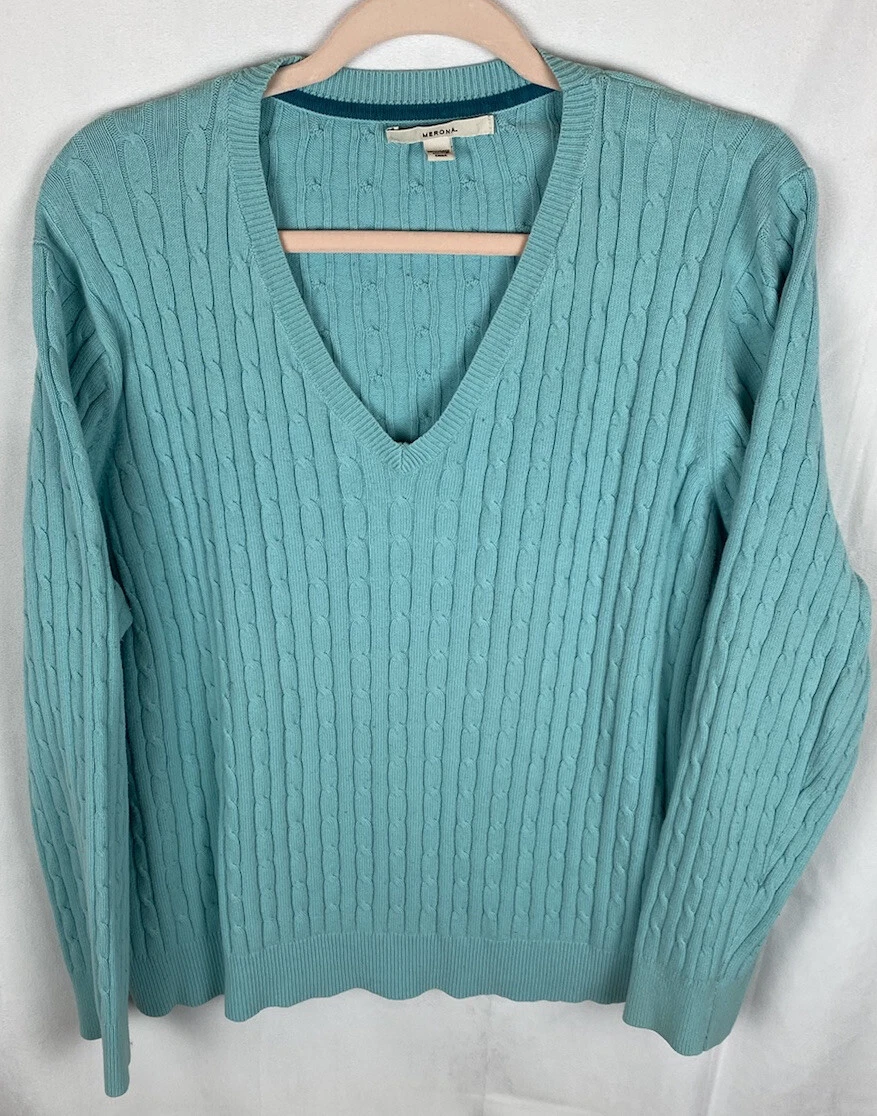 Merona cable knit sweater clearance