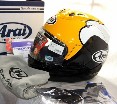 Arai Full face helmet RX-7X CORSAIR-X RX-7V Kenny Roberts Casque casco  Helmet ar | eBay