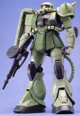 BANDAI MG 1/100 MS-06F/S ZAKU II Plastic Model Kit Mobile Suit