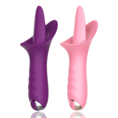 Luxury Silicone Tongue Vibrator Clitoral Flicking Sex Toy Womens  Rechargeable | eBay UK