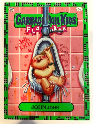 Pegatina/tarjeta verde Garbage Pail Kids GPK 2011 Flashback Serie 2 *Elige una* - Imagen 38 de 72
