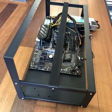 crypto mining rig- 6 Pci Slots. Unit Is New/open Box