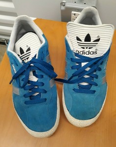 blue suede sambas adidas 