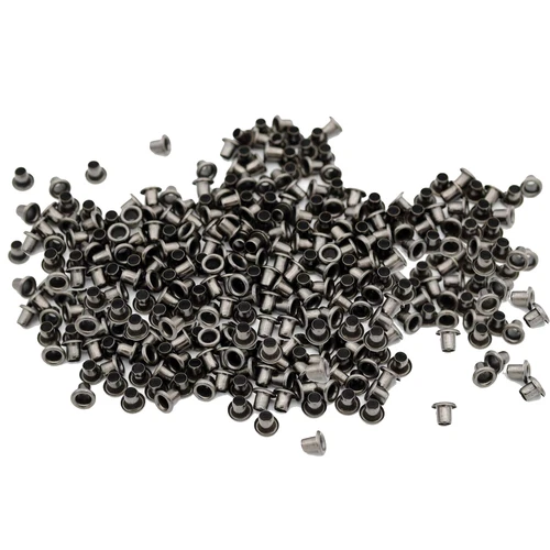500x Arandelas Redondas de Ojal de Hierro Cuero Artesanía Zapatos Cinturón Reparación 2mm-20mm - Imagen 29 de 29