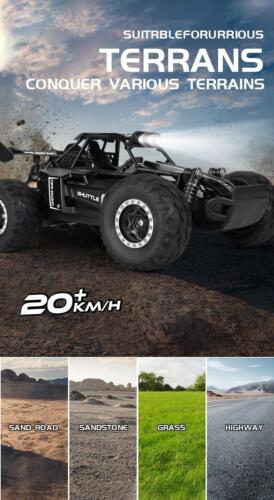 1:16 2.4ghz Rc Car with LED Lights, 2wd Off-road Climbing Vehicle, Gift for Kids - Picture 11 of 30