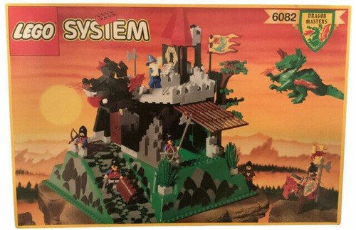 SELLADO LEGO 6082 Fortaleza Respiración de Fuego 1993 RARO DE COLECCIÓN Castillo Caballeros Dragón - Imagen 1 de 1