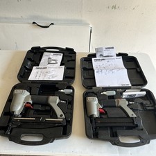 Porter Cable BN125A Brad Nailer New & FN250B Finish Nailer 16 Ga. Lot - See Pics