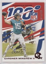 2019 Panini Chronicles NFL 100 Red 28/199 Gardner Minshew II #45 0ps8