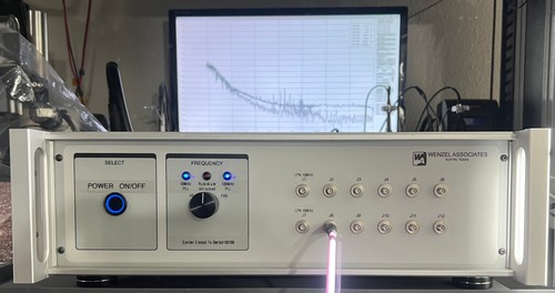Wenzel Custom Low Phase Noise 10MHz & 100MHz Rubidium Frequency Standard Look