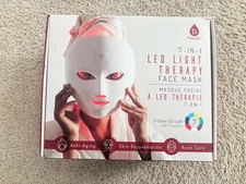PURSONIC LED 7-in-1 Light Therapy Face Mask for Anti-Aging & more - New, Sealed