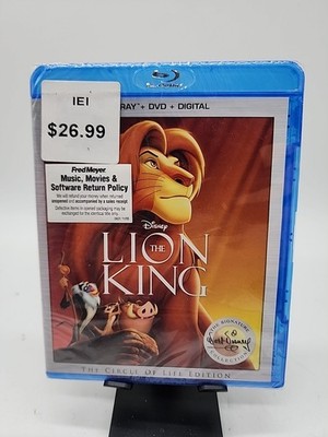 The Lion King (Blu-ray, 1994) for sale online | eBay