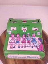 Vintage See and Spell Wolverine Toy Co. USA Toy Still Spins