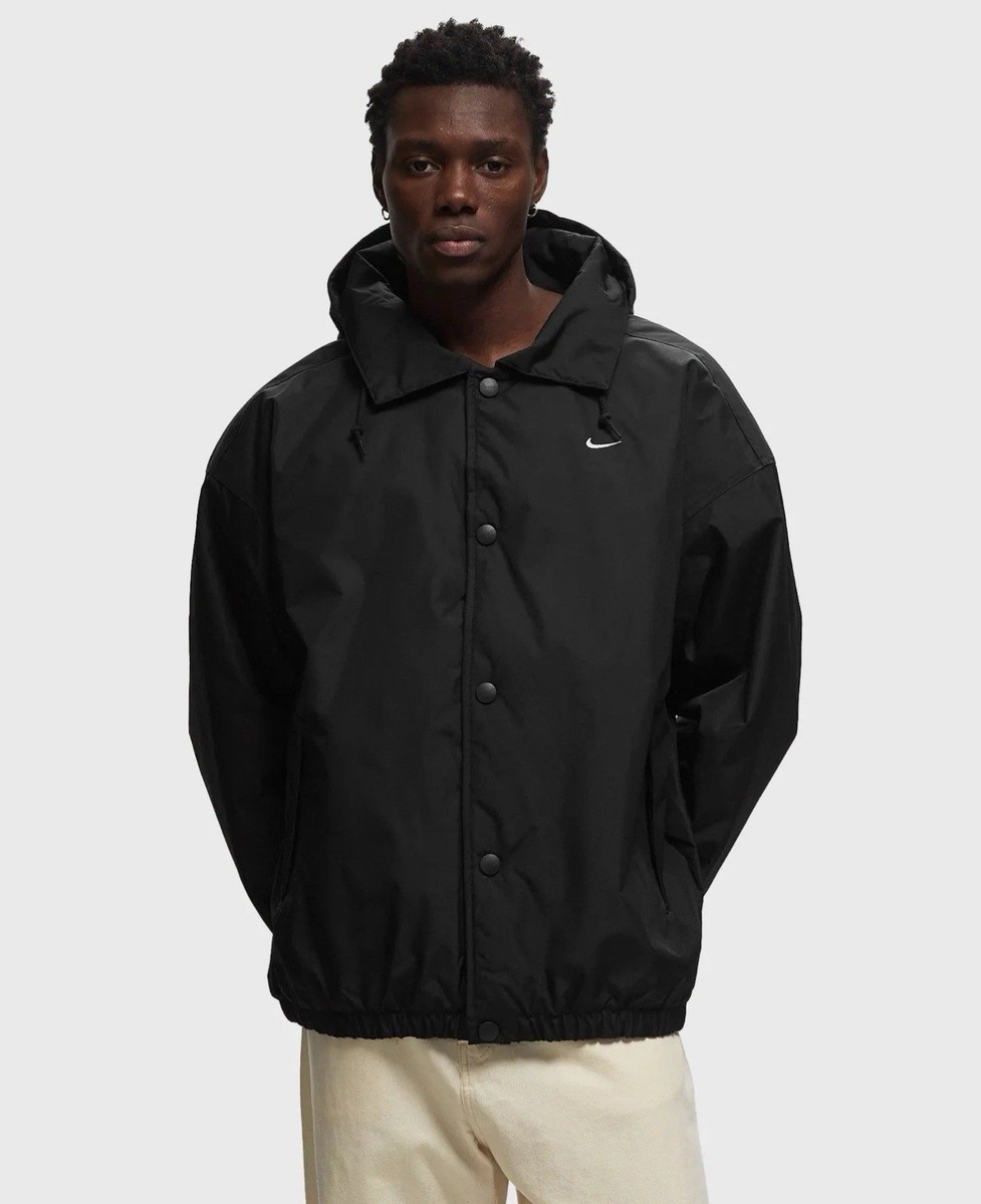 Nike NSW Sportswear Swoosh Puffer Jacket Black FB7852-010 Storm