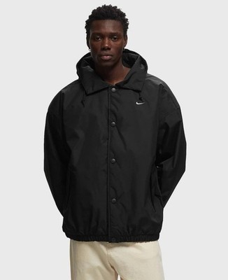 Nike NSW Sportswear Swoosh Puffer Jacket Black FB7852-010 Storm Fit Men's Large