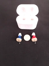 PAIR RECHARGEABLE tiny digital amplifiers 3 programs NOISE & HIGH FREQUENCY US