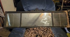 VTG GESSO BUFFET MANTLE Tri 3 PANEL Window Pa...