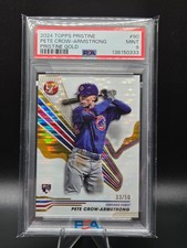2024 Topps Pristine Pete Crow-Armstrong Pristine Gold /50 #90 RC PSA 9 MINT