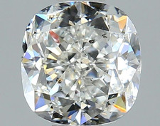 Natural Mined Diamond 1.50 Carat Cert. GIA Cushion Cut Loose I color SI2 clarity 2720.00 per carat