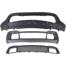 Front Bumper Cover Kit For 2014-2016 Jeep Grand Cherokee CAPA