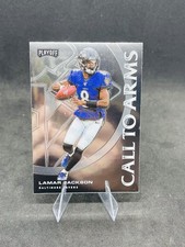 2020 Panini Playoff Football Lamar Jackson #CA-2 Call to Arms Baltimore Ravens