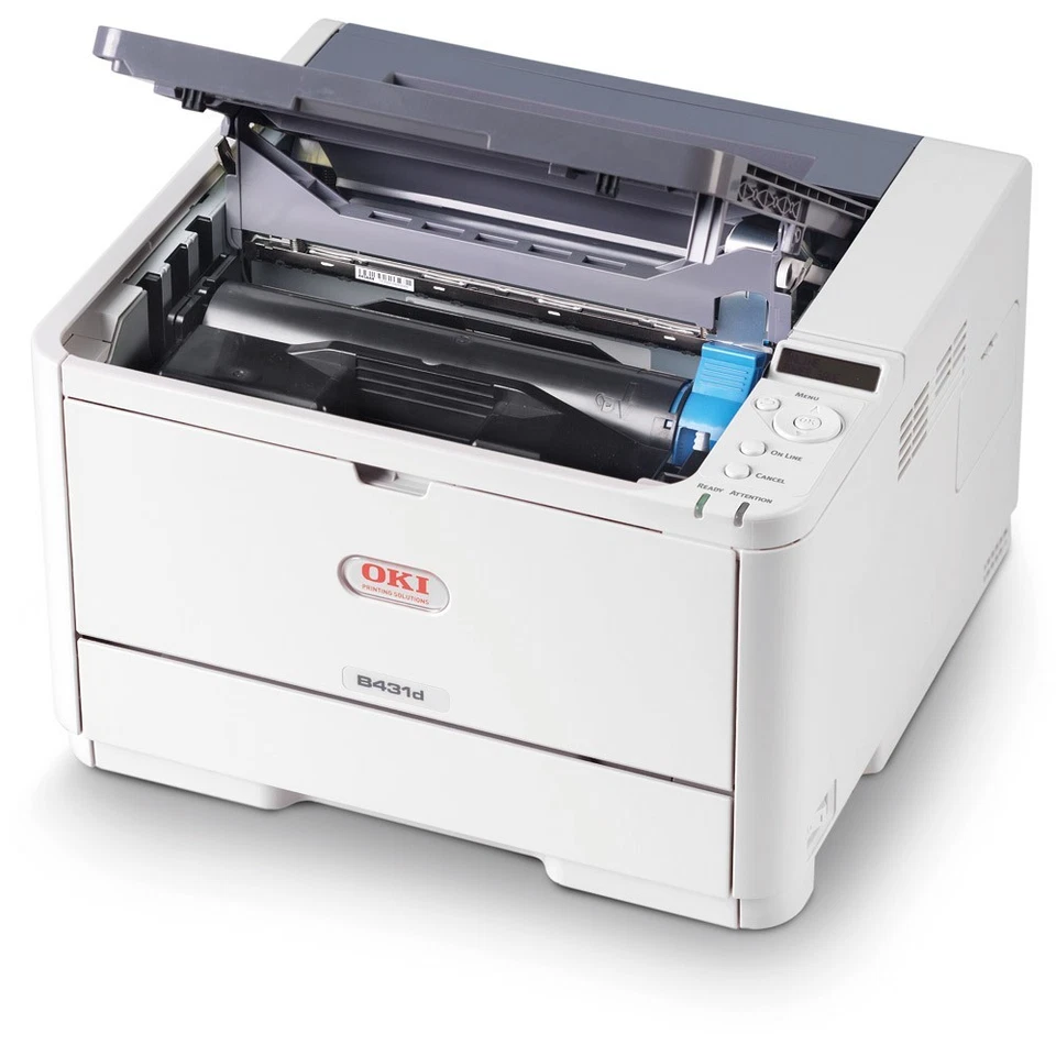 OKI B431DN DUPLEX USB NETWORK LED HIGH-SPEED 38PPM 1200DPI A4 MONO LASER PRINTER - Image 4 of 4