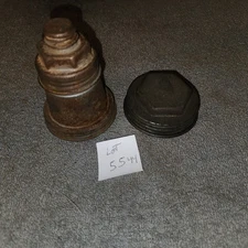 Vintage Metal Kerosene Gas Collectible Oil Can Lid Cap Country Farm Barn Find 