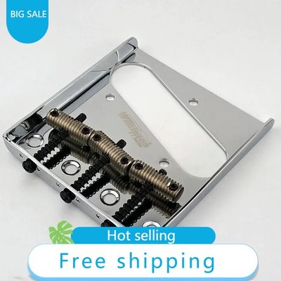 Wilkinson  WOT01T Guitar Bridge Chrome Silver 3 Saddle Bridge