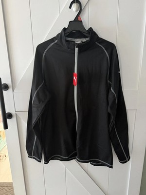 Puma Golf Men's Fairway Full Zip Fleece Jacket, Adult Sizes S-XL