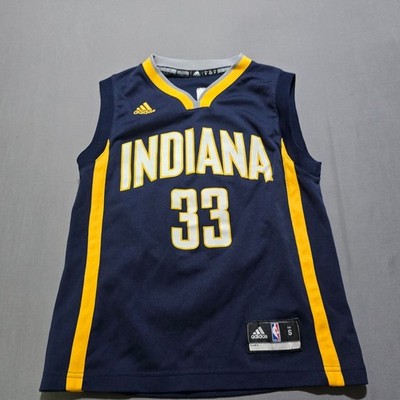 Kids Indiana Pacers 33 Turner Basketball Jersey Adidas Size Small