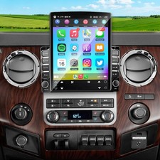 Dbl Din Stereo Ford F250 F350 SD 2011-2016 Wireless CarPlay Android Auto