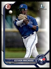 Estiven Machado 2022 Bowman Prospects #BP12 Toronto Blue Jays 27947 Baseball