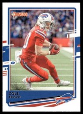 2020 Donruss Cole Beasley Buffalo Bills #43