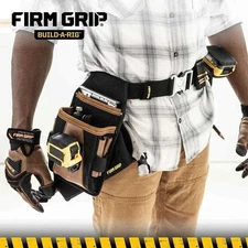FIRM GRIP Build-A-Rig Everyday Belt Kit (Includes Utility Pouch & Hammer Sleeve)