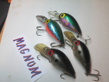 4 Lure Lot.3 PRE RAPALA STORM Magnum  Wiggle Wart 1 BRAD Mag Group.WALLEYE, PIKE