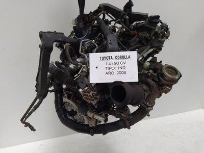 1ND teilmotor 252782 TOYOTA COROLLA E15 BASICO 2006