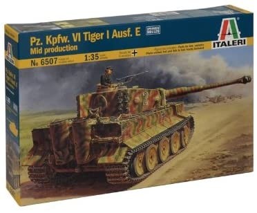 Maquette Tiger I Italeri 6507 pour atelier modélisme historique