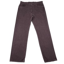 Vintage Levi's 501 Jeans Mens 34x32 Button Fly Purple Straight USA Made 90s NWOT