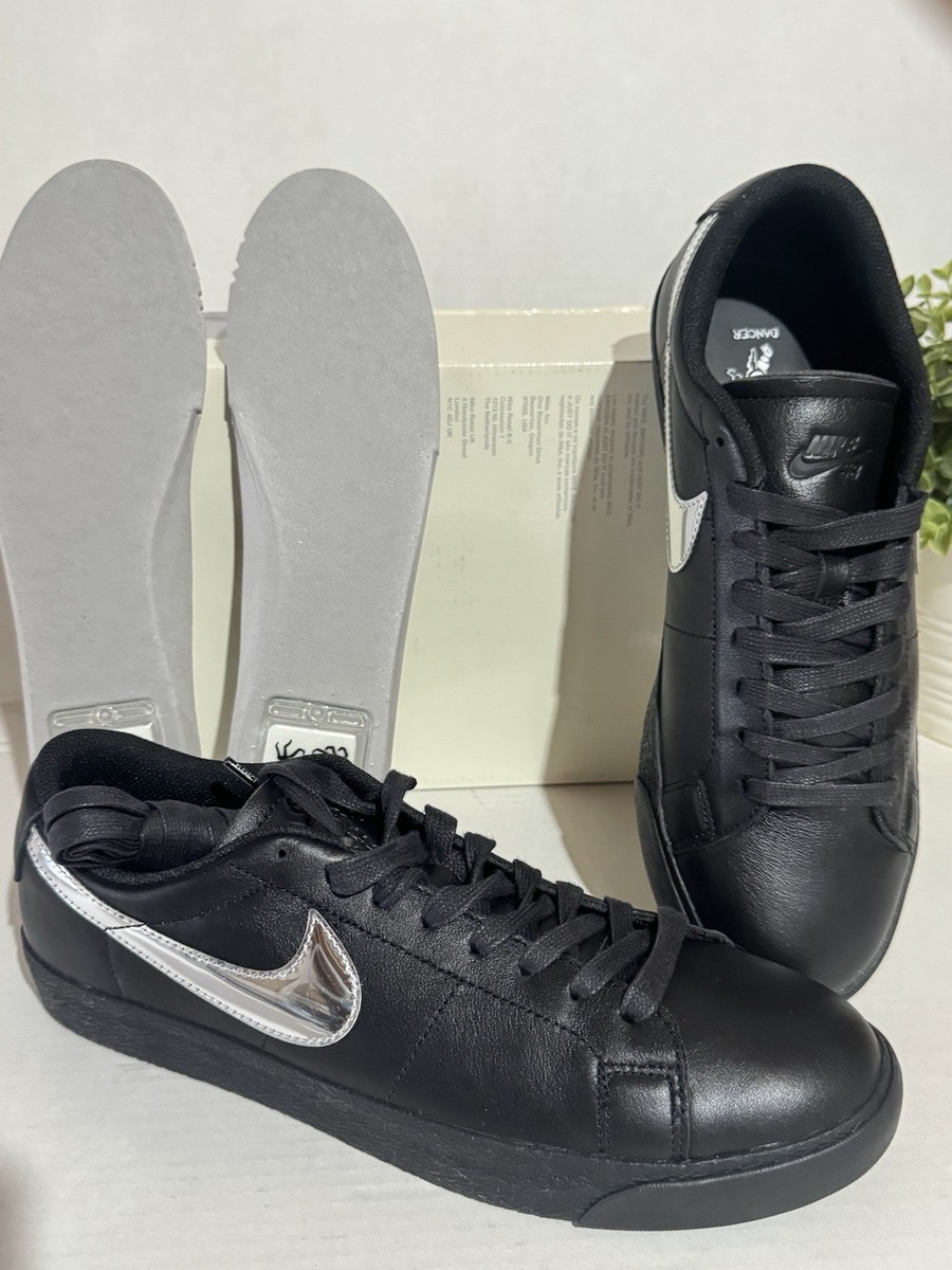 Nike SB Zoom Blazer Men Low x Dancer Skateboards Shoes Black